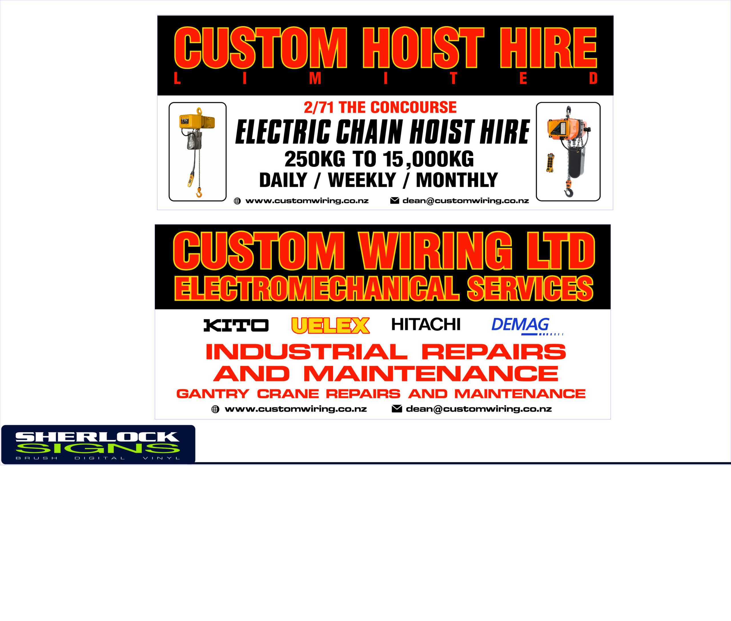 Custom Wiring